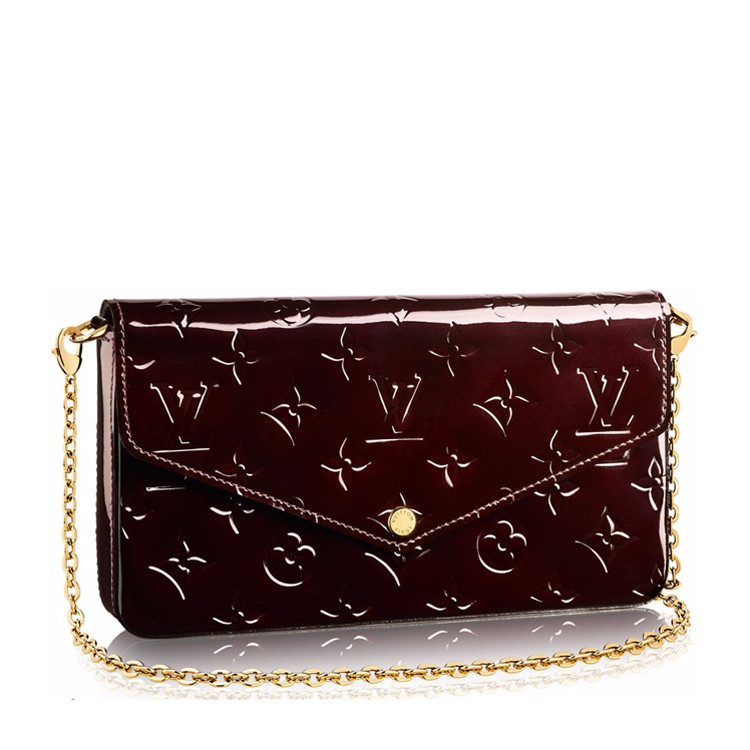 louis vuitton/路易威登 女士 牛皮 pochette felicie链条单肩包 m6