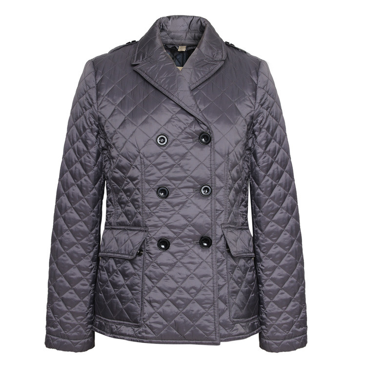 burberry/博柏利 灰色短款外套女士棉服 bu2740453797 3933537