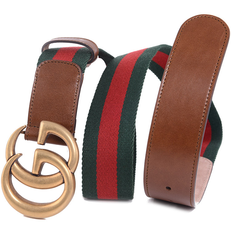 gucci/古驰男士腰带皮带织物配皮409416 h17wt 8623