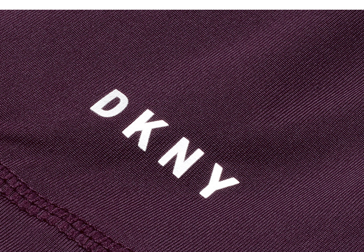 dkny/唐娜 凯伦 2018秋冬新款女士休闲裤腿侧logo设计修身瑜伽裤 dp8p