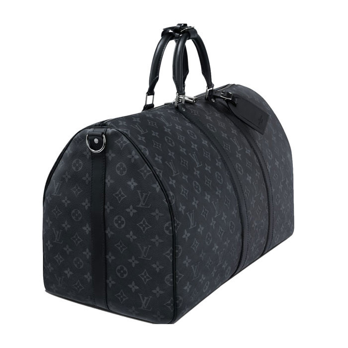 louisvuitton/路易威登男士黑色老花经典monogrameclipse帆布/牛皮