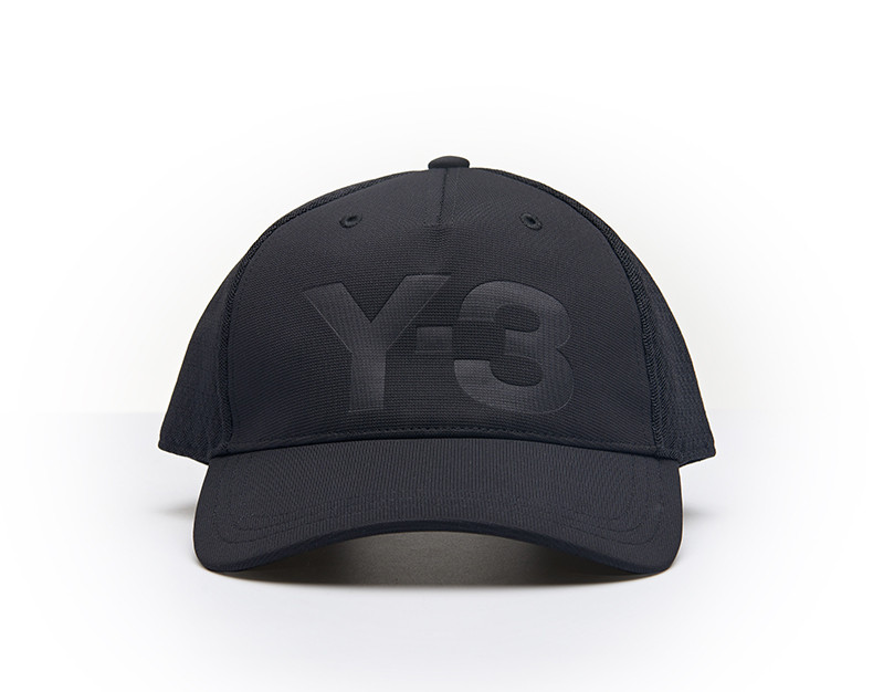 【官方授权】y-3 山本耀司 黑色logo棒球帽 休闲户外帽子 鸭舌帽 28