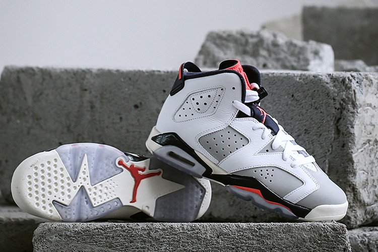 nike 耐克 情侣款 aj6 白蓝红外线 手稿 nike air jordan 6 tinker