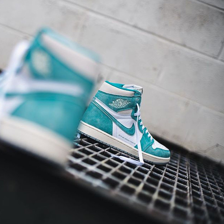 aj1 情侣款 蒂芙尼 nike air jordan 1 turbo green og 全明星2019绿