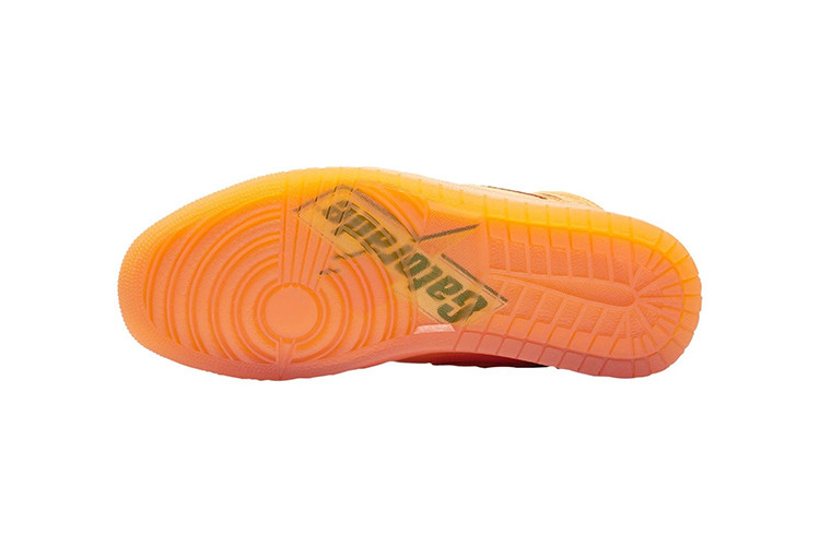 耐克air jordan 1 gatoradeaj1佳得乐橙色 女子篮球鞋aj6000-880