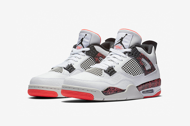 nike 耐克 aj4 情侣款 热熔岩 nike air jordan 4 hot lave 408452