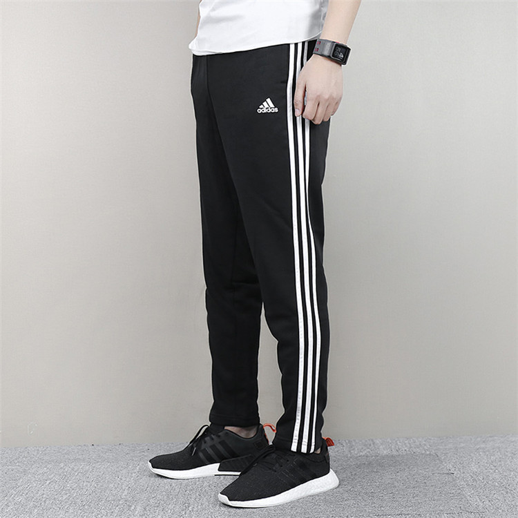 adidas/阿迪达斯 男裤2018夏季新款运动裤宽松直筒运动针织长裤裤子 b