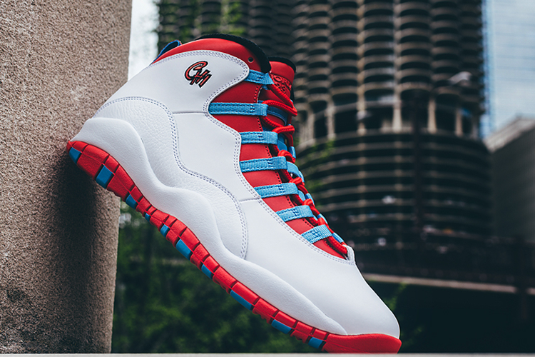 nike/耐克 air jordan 10 aj10 乔10 high retro chicago flag 篮球鞋