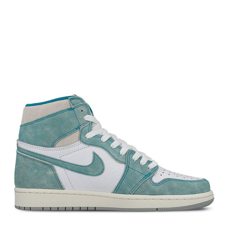 nike/耐克 air jordan 1 aj1蒂芙尼湖水绿麂皮 555088-311