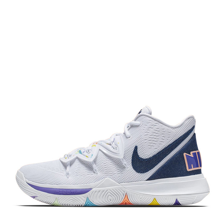 nike耐克 kyrie5 欧文5代黑白 笑脸 毒液篮球鞋 ao2919-101