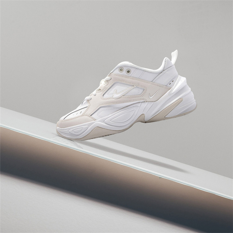 nike/耐克 2018年秋冬 m2k tekno 白灰 男女同款 休闲复古 跑步鞋 ao