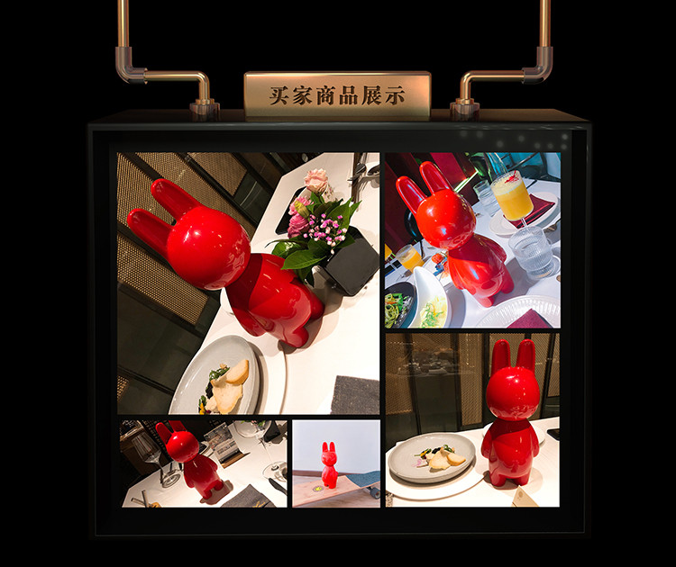 party rabbit派对兔冰白葡萄酒666ml红色礼盒冰酒