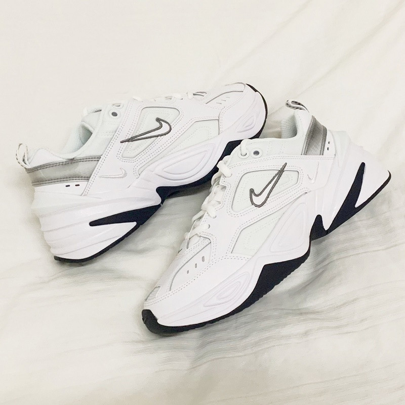 预售nike 耐克 m2k tekno 白银复古老爹鞋休闲跑鞋 bq3378-100