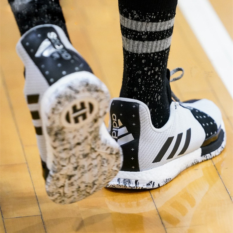 Adidas Harden Vol.3 哈登3代boost黑白男子实