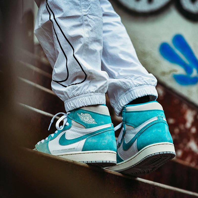 2019秋冬 绿色 男鞋 女鞋 air jordan 1 turbo green aj1 蒂芙尼绿