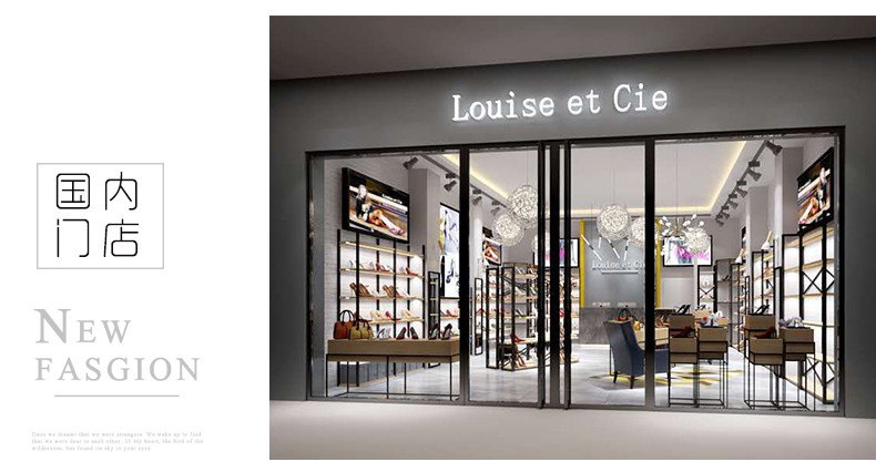 louise et cie 尖头后空细跟凉鞋 lc053