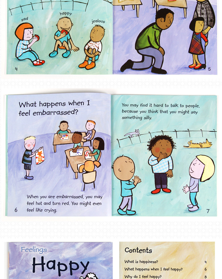bookin/盖世童书 原版英文绘本·8岁以下·the feelings情绪系列书