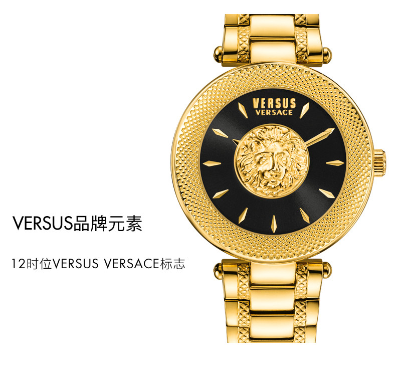 versus/versus versace 范瑟丝 versus logo系列女士手表 轻奢时尚