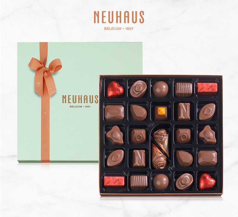 neuhaus 诺好事 珍藏夹心巧克力礼盒零食 正品进口 组合礼 送女友