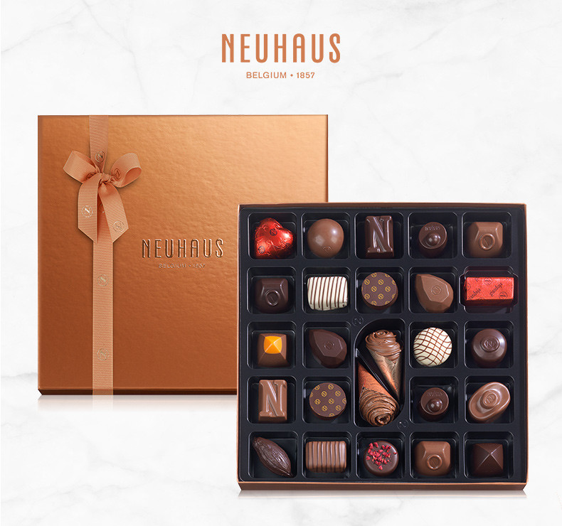 neuhaus 诺好事 珍藏邂逅夹心巧克力礼盒零食 进口组合礼盒装送女友