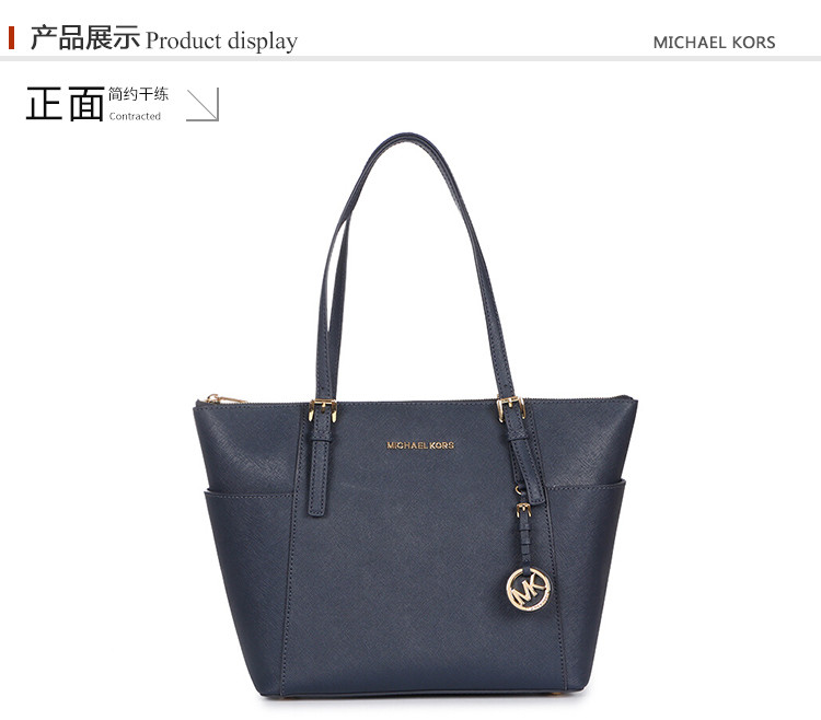 michaelkors/迈克·科尔斯女士saffiano皮革单肩手提包托特包30f2gttt