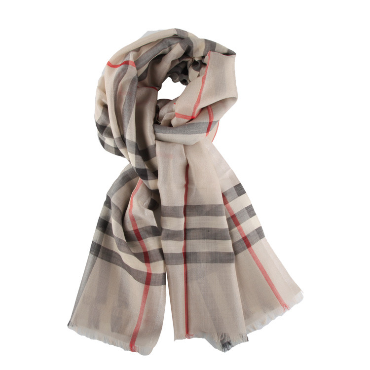 burberry/博柏利 卡其色 格纹 女士围巾 4028786 0404p bu2732144pwy8