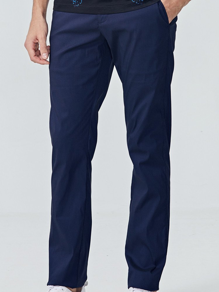 verri 颜色绚丽,上身有型的时尚蓝色休闲裤-男士休闲裤 verri/verri