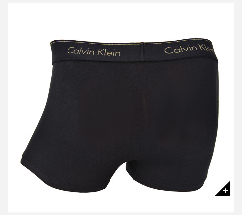 calvin klein/卡尔文·克莱因 男士简约舒适字母logo宽边平角内裤