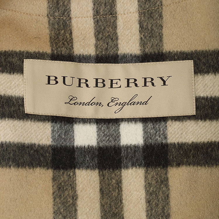 burberry/博柏利 16年秋冬新品 可拆卸毛羊皮领面保暖内层棉质嘎巴甸