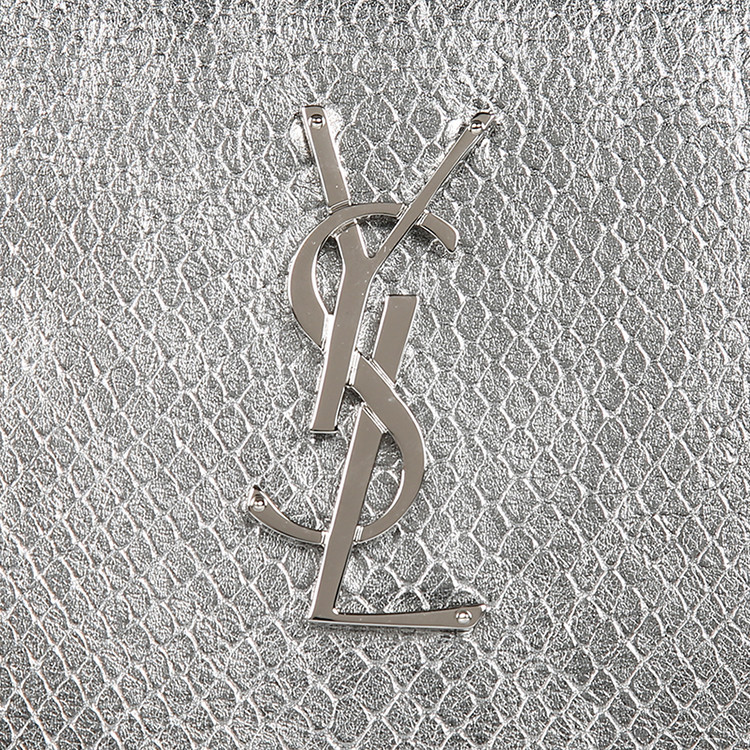 saint laurent paris/圣罗兰 未来感金属色鱼鳞纹牛皮女士单肩包