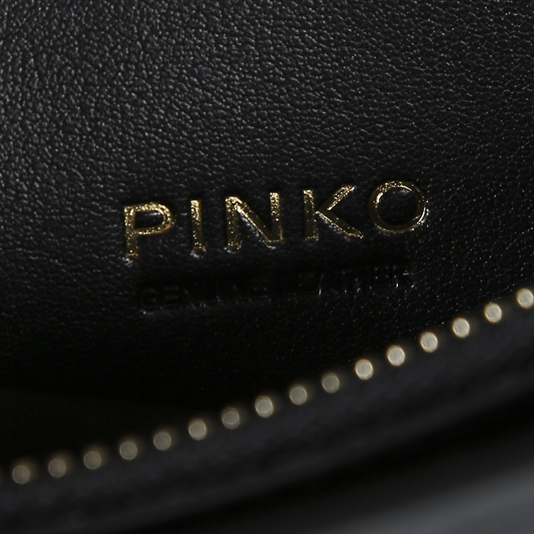 【17春夏新品】pinko/品高 经典燕子logo链条人造革女士单肩包 1p20x