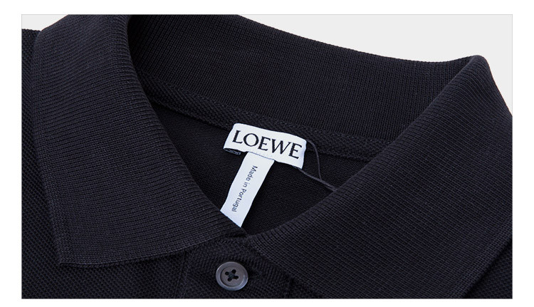 loewe/罗意威 黑色棉质男士短袖t恤 h3259820cr 1100 s