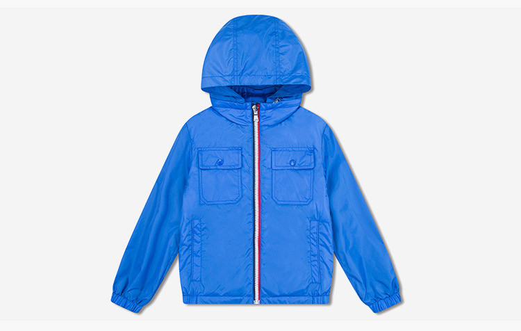 moncler/蒙克莱 男童蓝色夹克 4182105 68352