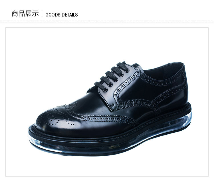 prada/普拉达牛皮男鞋男士商务鞋商务正装鞋2de010p39