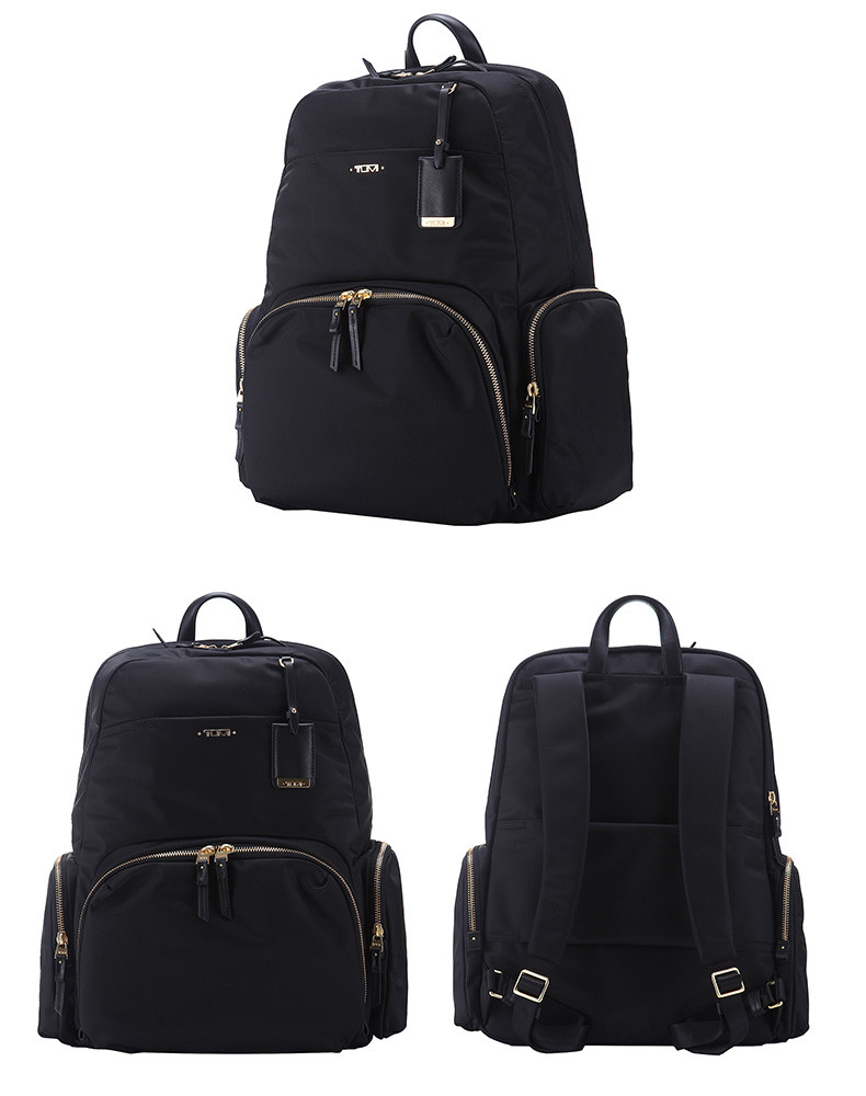 tumi/tumi voyageur 尼龙女款多功能休闲商务双肩包背包 0484707d