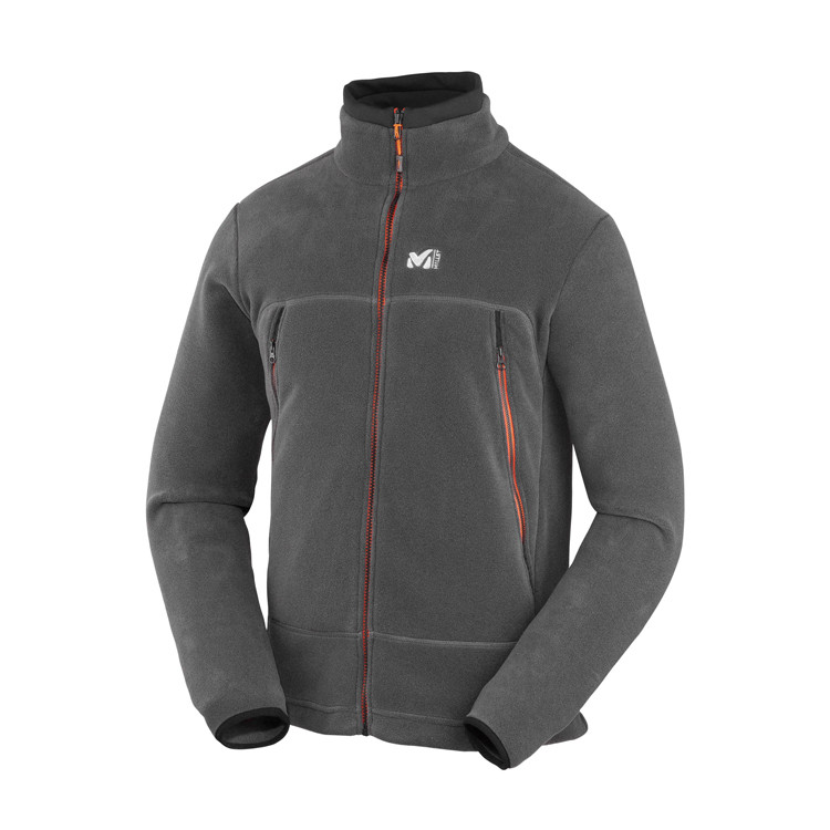 millet觅乐 polartec thermal pro抓绒面料 男士抓绒保暖夹克 miv4724
