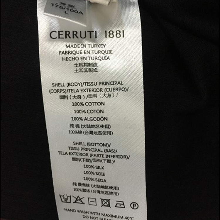 cerruti1881/卓诺迪 1881 18秋冬新品男装商务休闲时尚纯棉长袖针织