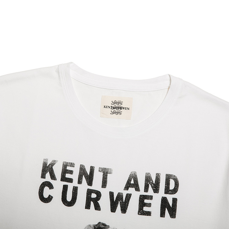 【19年春夏】kent&curwen/肯迪文男士短袖t恤白色k3970tr06190