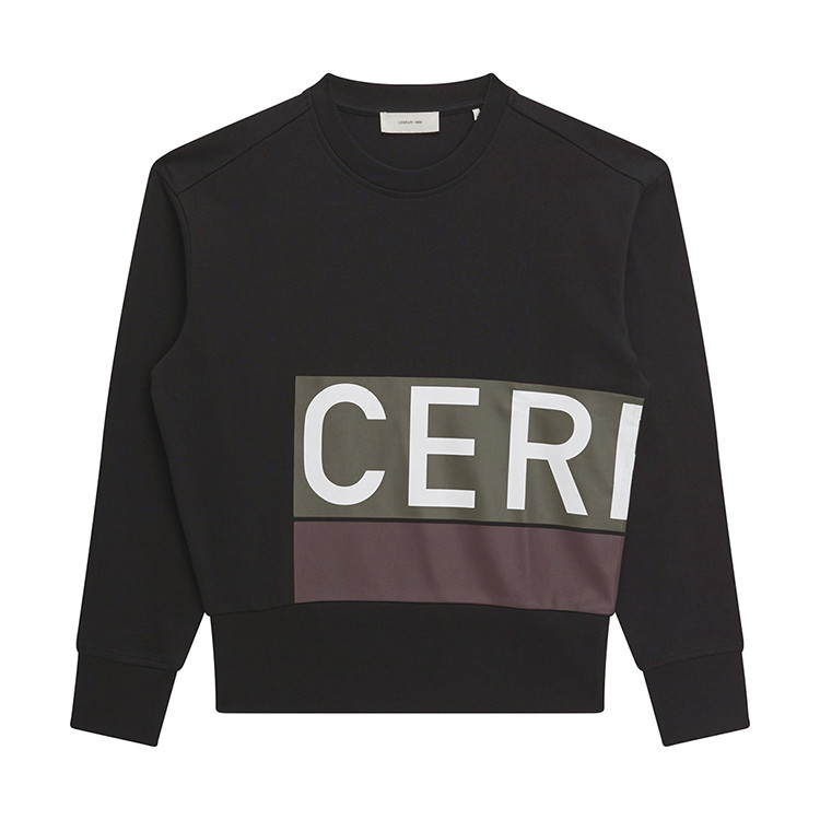 cerruti1881/卓诺迪 1881 男卫衣18秋冬新品男装时尚针织衫纯棉休闲