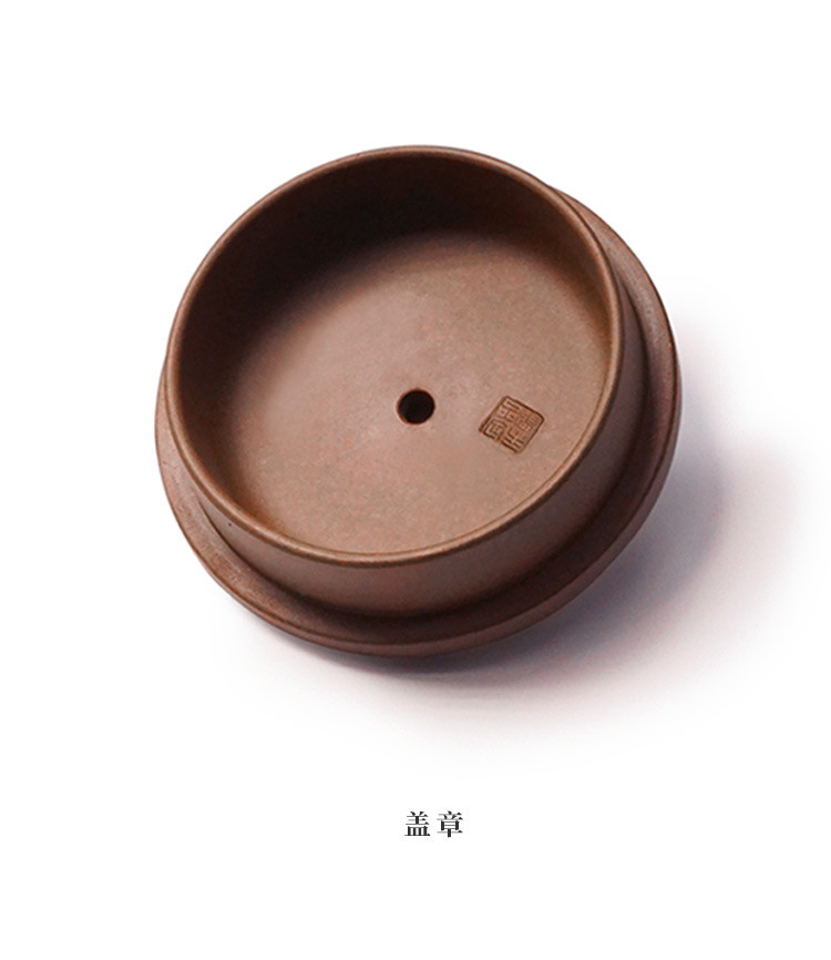 yuchengyao/茶具 玉成窑摹古石瓢紫砂壶〔hs15502]