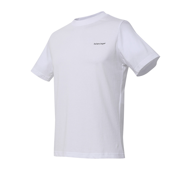 Balenciaga\/巴黎世家 18SS新款修身男士短袖T