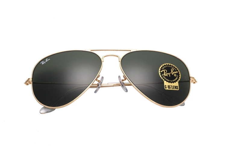 ray-ban/雷朋墨镜男女款经典3025飞行员墨镜玻璃片个性前卫遮阳眼镜rb