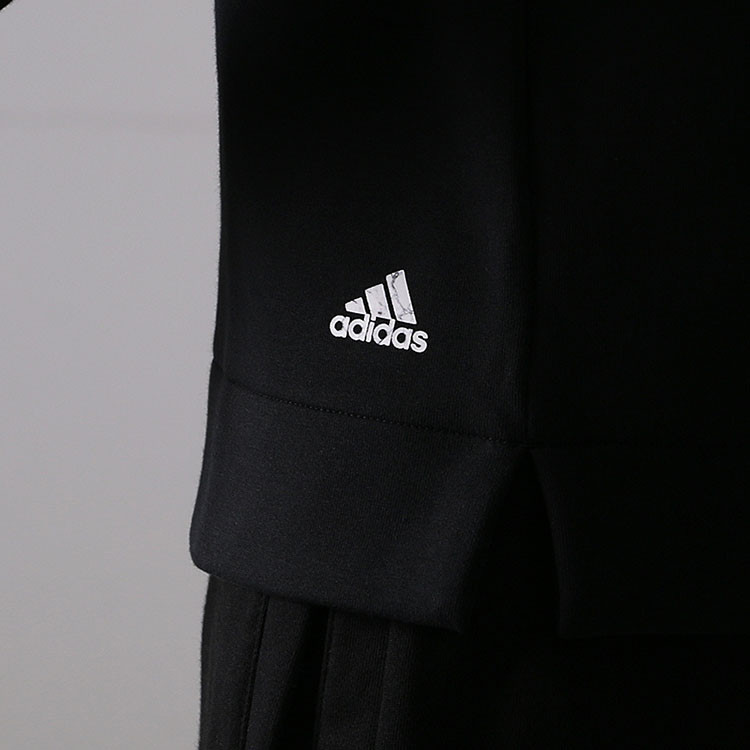 阿迪达斯adidas 秋冬 男 wj crew logo武极圆领透气舒适运动休闲卫衣