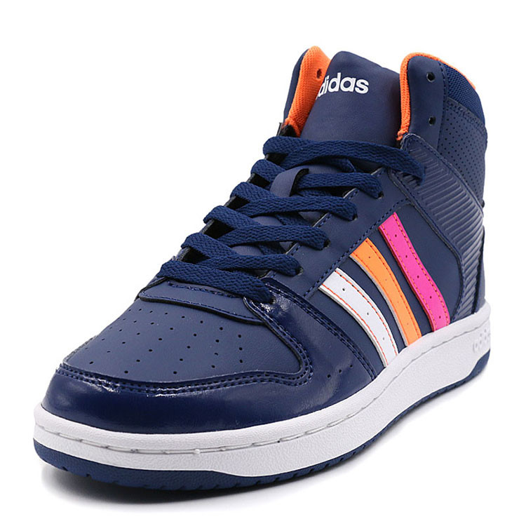 adidas/阿迪达斯neo 2017春季 女款 运动休闲高帮休闲板鞋 b74432