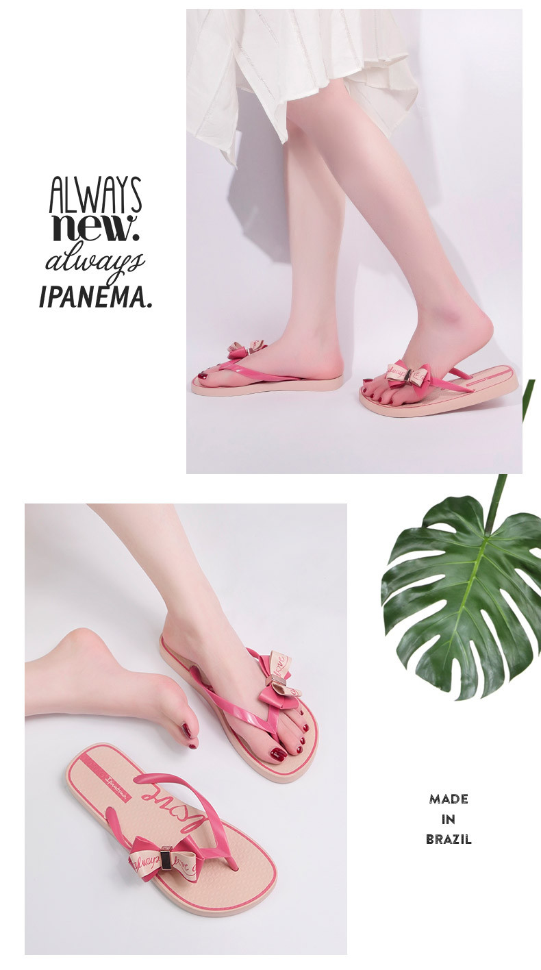 ipanema/ipanema拖鞋女2019新款夹脚拖洛丽塔系列春夏人字拖外穿凉拖