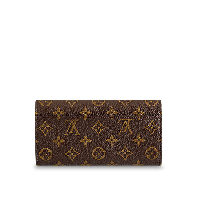 vuitton/路易威登 18年新款爱情鸟系列 女士老花钱包 帆布/配皮(配lv