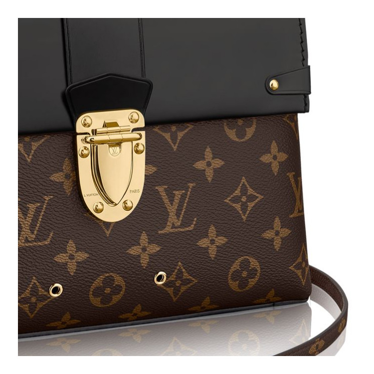 louis vuitton/路易威登 女士 one handle 中号手袋 m43125 帆布/配皮