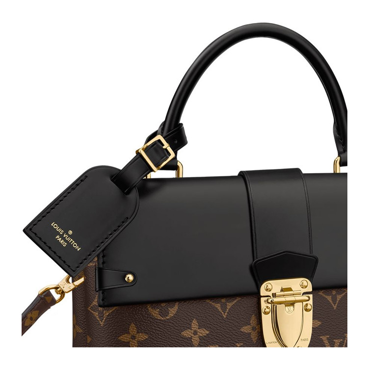 louis vuitton/路易威登 女士 one handle 中号手袋 m43125 帆布/配皮