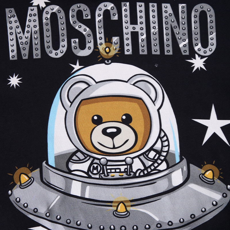 moschino/莫斯奇诺 太空小熊熊连帽女卫衣 dv1702 5427 1221