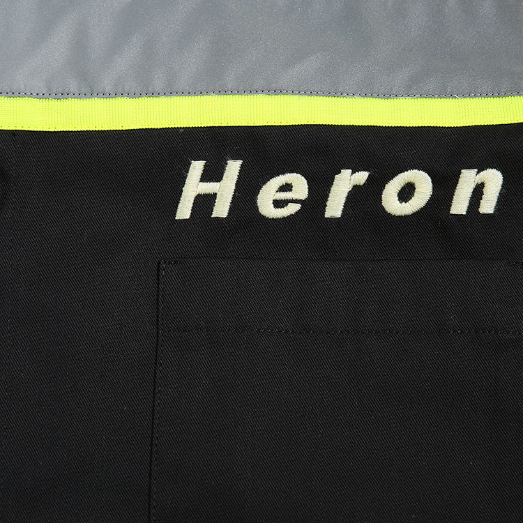 【18秋冬】heron preston/heron preston男士夹克黑色双口袋系扣夹克